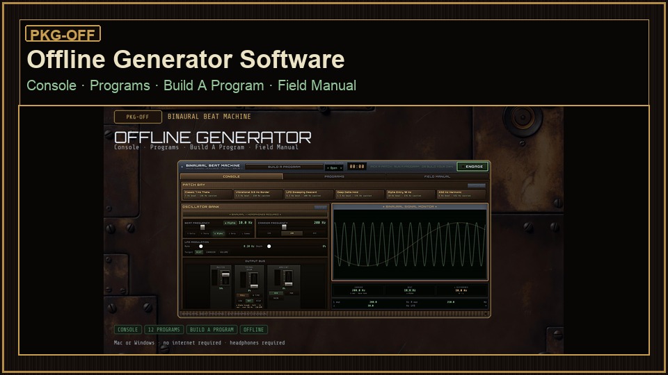 Offline Generator Software